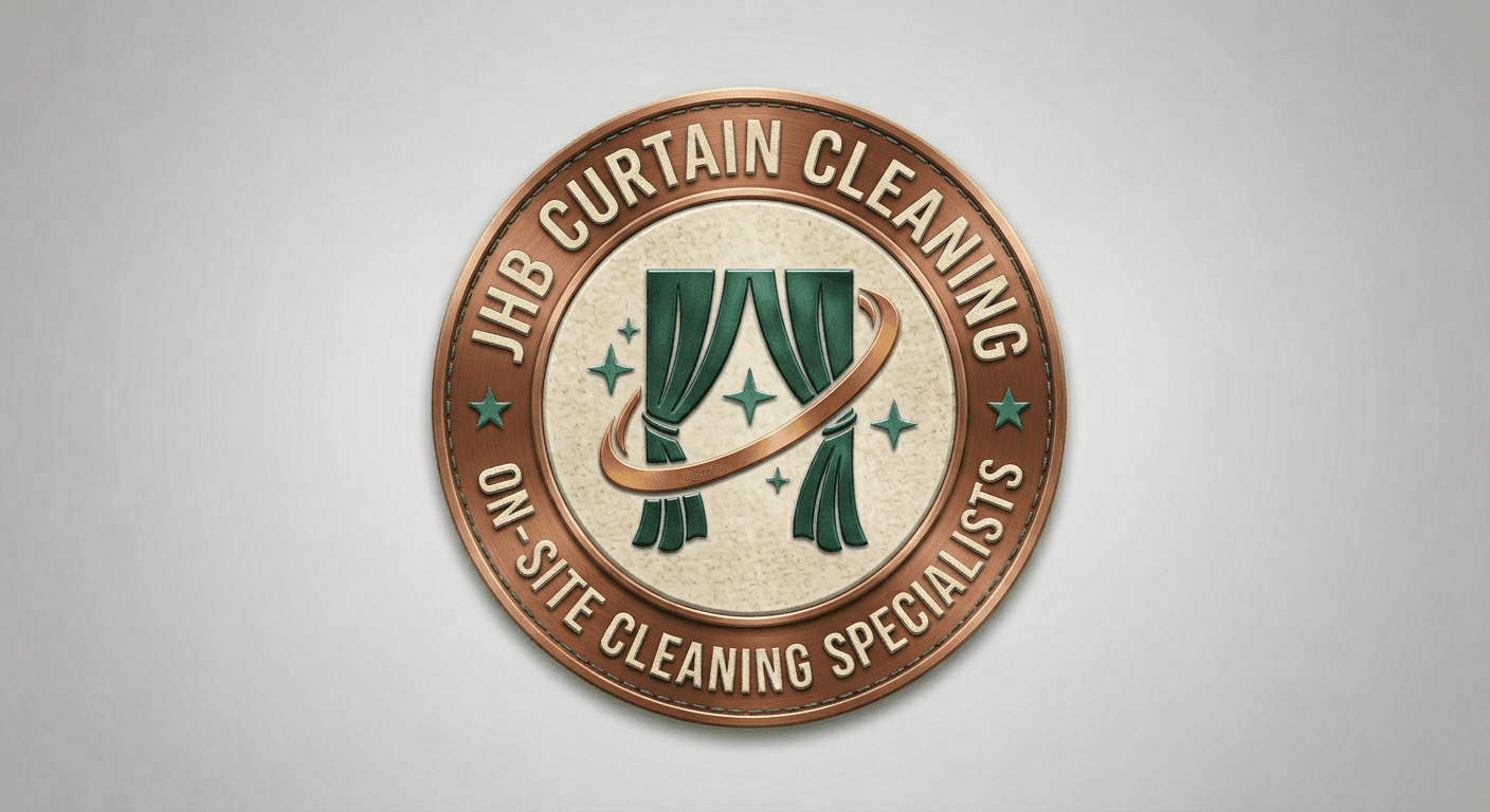 JHB Curtain Cleaning bronze seal logo