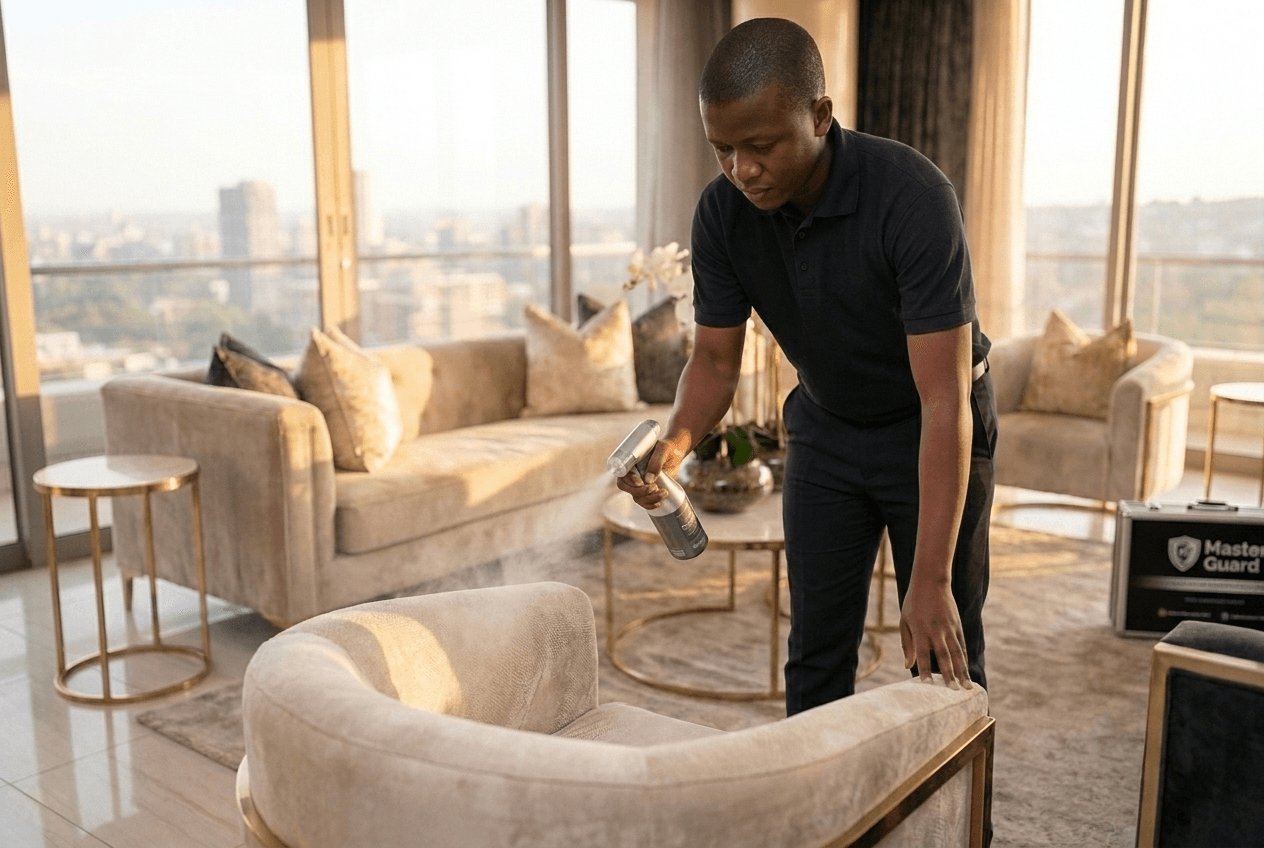 Fabric Protection specialist on-site care in Johannesburg